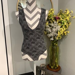 H&M divided sparkle one piece